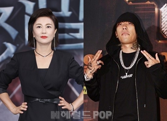 김혜선, 도끼/사진=헤럴드POP DB