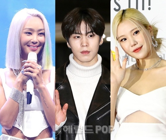 효린, 라키, 주이/사진=헤럴드POP DB