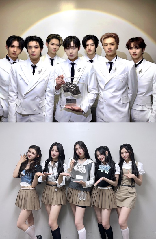 사진=엔하이픈(빌리프랩), 뉴진스(어도어)