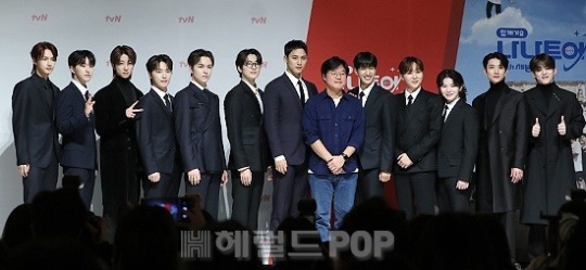 세븐틴, 나영석/사진=민선유 기자