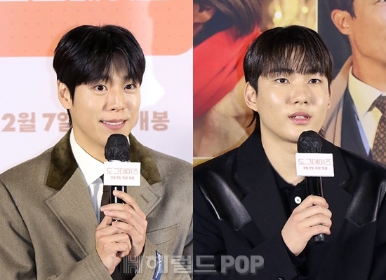 배우 이현우, 탕준상/사진=민선유 기자