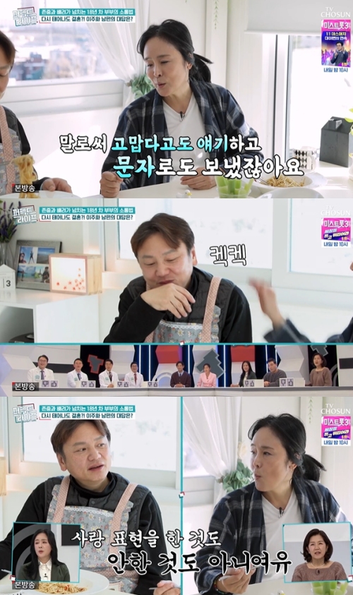 TV조선 '퍼펙트 라이프' 방송화면 캡처