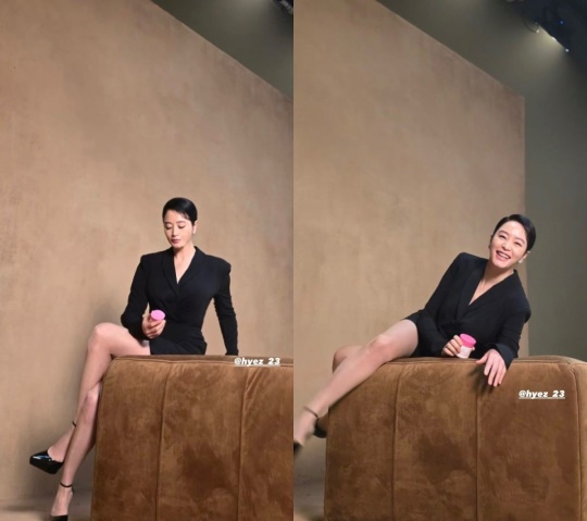 사진=김혜수 채널