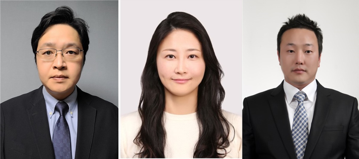 DGIST 핵심단백질자원센터 최성균 센터장(왼쪽부터), 부경대 류보미 교수, 국립호남권생물자원관 정진우 부장.[DGIST 제공]