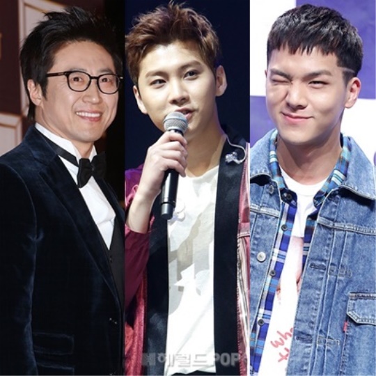박신양, 송승현, 틴탑 캡/사진=헤럴드POP DB