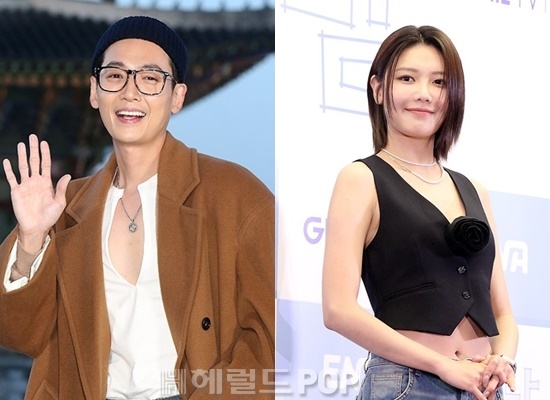 배우 정경호, 최수영/사진=헤럴드POP DB