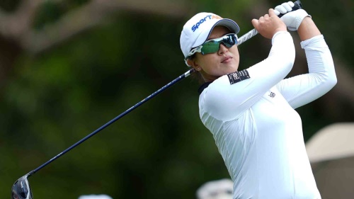 공동 선두로 3라운드를 맞게 된 김세영. [사진=LPGA]