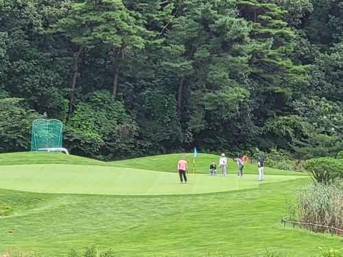 한국코스설계가협회가 골프 코스의 창작성을 부정한 최근 법원 판결에 반박 입장문을 냈다. 사진은 라운드 중인 골퍼들.