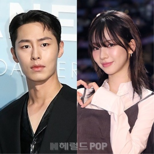 이재욱, 카리나/사진=민선유 기자
