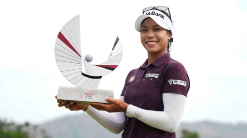 3주 연속 우승에 도전하는 패티 타바타나킷. [사진=LPGA]