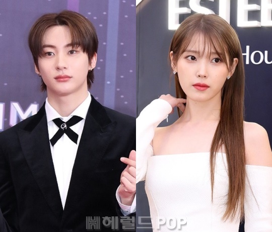 앤톤, 아이유/사진=민선유 기자