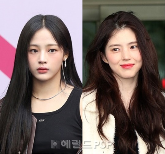 민지, 한소희/사진=헤럴드POP DB