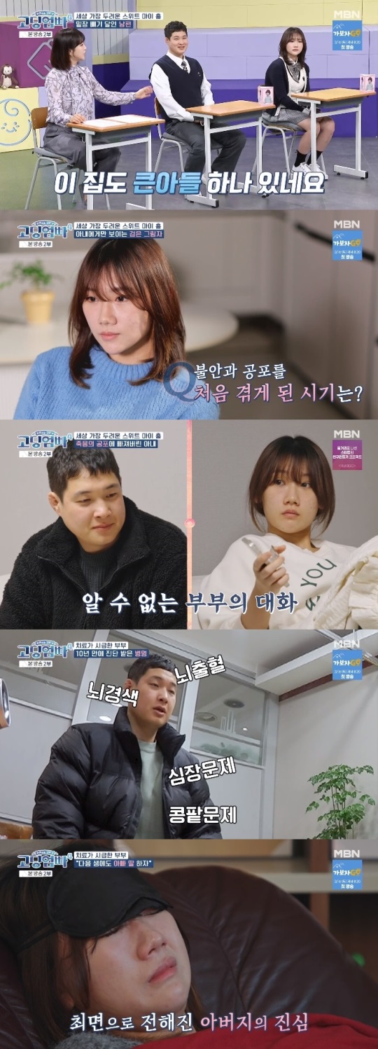 MBN '고딩엄빠4' 방송캡쳐