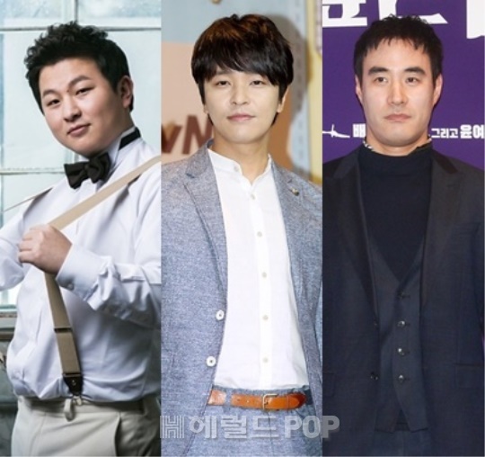 허공, 김정훈, 배성우/사진=공감엔터테인먼트, 헤럴드POP DB