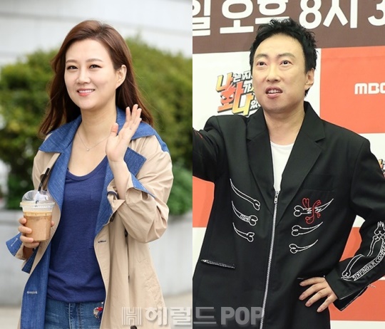 장윤정, 박명수/사진=민선유 기자