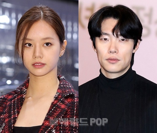 혜리, 류준열/사진=민선유기자