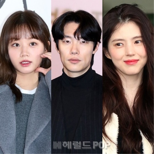 혜리, 류준열, 한소희/사진=민선유 기자