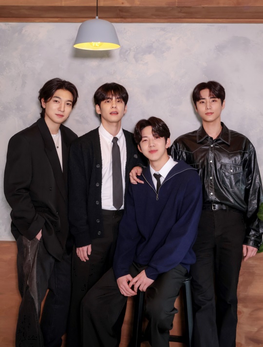 성진, 원필, 도운, 영케이/사진=JYP엔터테인먼트