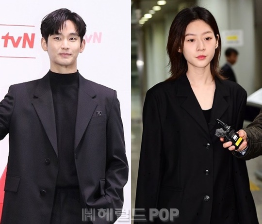 김수현, 김새론/사진=민선유 기자