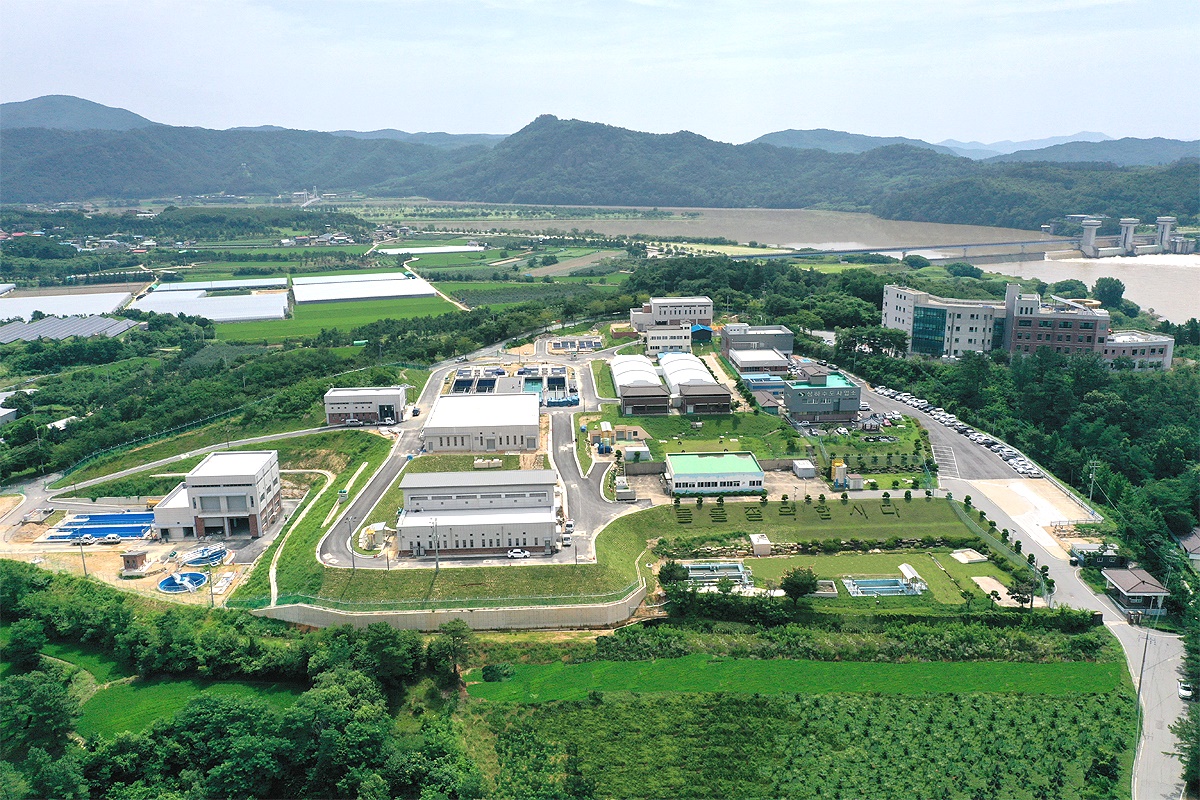 상주시 상하수도 사업소 전경(상주시 제공)