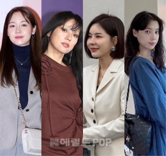 성유리, 이효리, 김준희, 배다해/사진=헤럴드POP DB