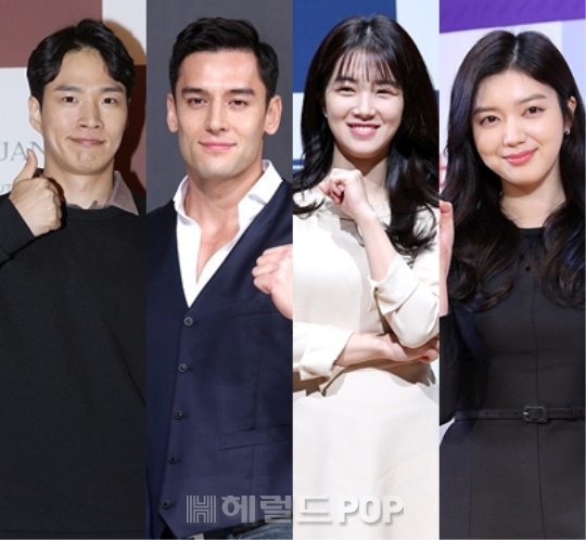 김기리, 줄리엔강, 강지영, 채서진/사진=헤럴드POP DB