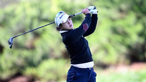 루키 로즈 장을 대파하고 4강에 오른 김세영. [사진=LPGA]