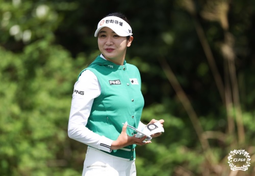 마지막 홀까지 황유민을 1타 차로 추격한 박해준. [사진=KLPGA]