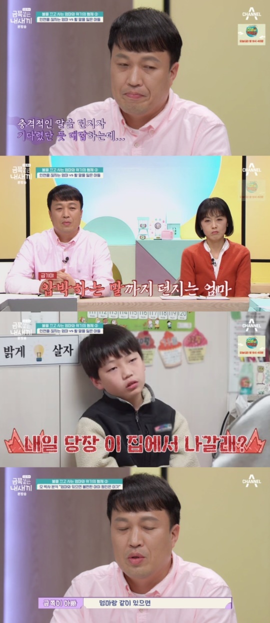 채널A '금쪽같은 내 새끼' 캡처