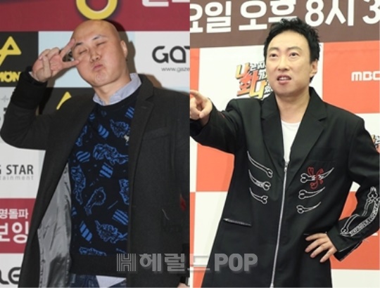 윤성호, 박명수/사진=헤럴드POP DB