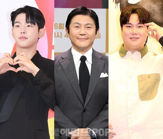 폴킴, 조세호, 유재환/사진=헤럴드POP DB