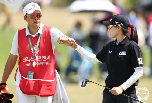 이정민이 우승한 KLPGA챔피언십이 올해 가장 높은 시청률을 기록했따. [사진=KLPGA]