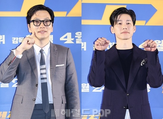 배우 이동휘, 김무열/사진=민선유 기자