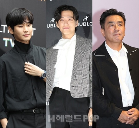 김수현, 남궁민, 류승룡/사진=헤럴드POP DB