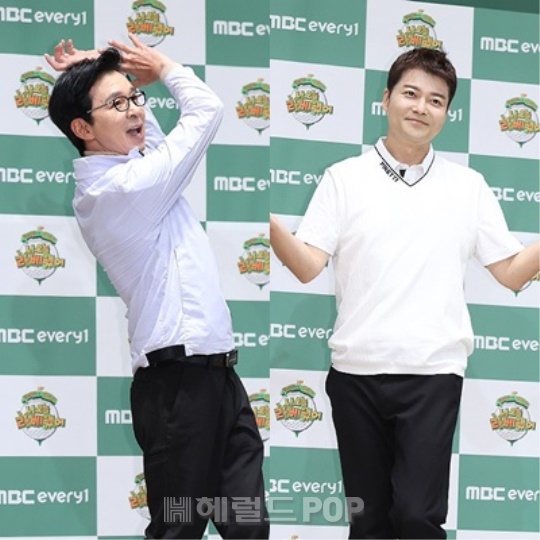 김국진, 전현무/사진=민선유 기자