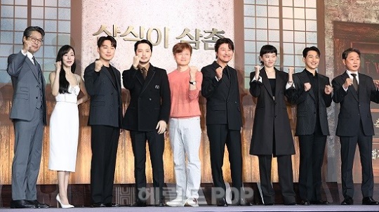 유재명, 티파니 영, 서현우, 변요한, 신연식 감독, 송강호, 진기주, 오승환, 주진모/사진=민선유기자