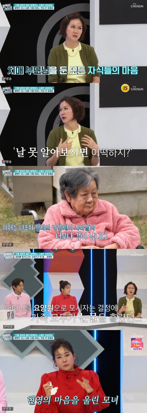 TV조선 '퍼펙트 라이프' 방송화면 캡처