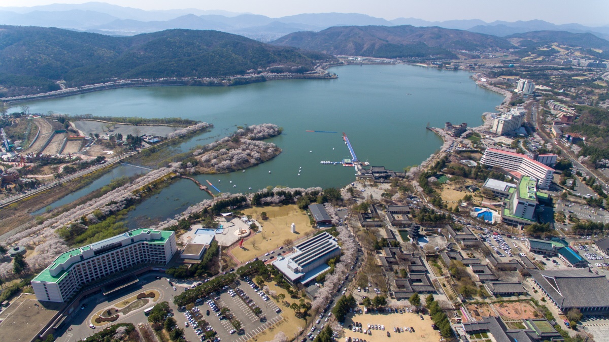 경주 보문관광단지 전경.[경주시 제공]