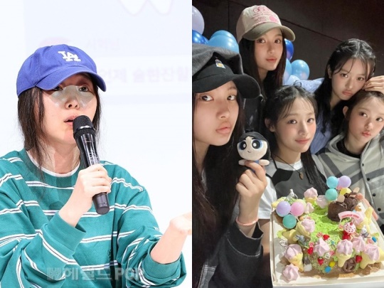 민희진, 뉴진스/사진=민선유 기자, 뉴진스 채널