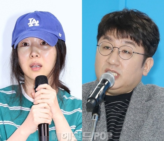 민희진, 방시혁/사진=헤럴드POP DB