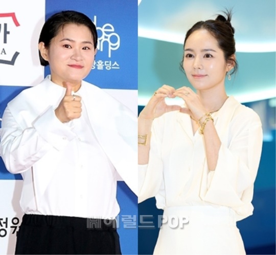 김신영, 한가인/사진=헤럴드POP DB