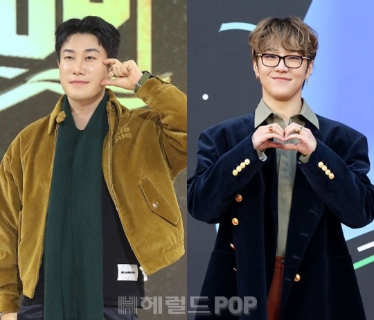 산이, 비오/사진=헤럴드POP DB