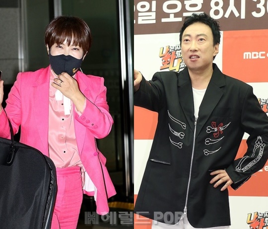 조혜련, 박명수/사진=헤럴드POP DB