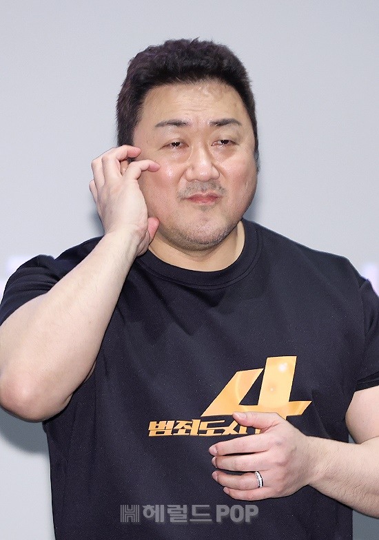 배우 마동석/사진=민선유 기자