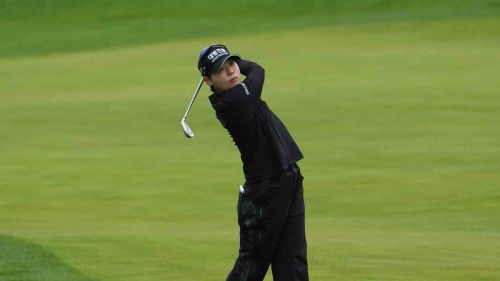 대기 선수로 출전 기회를 잡아 선두에 오른 이소미. [사진=LPGA]