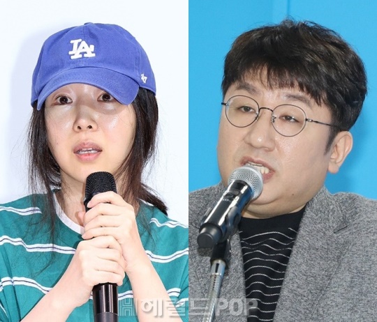민희진, 방시혁/사진=헤럴드POP DB