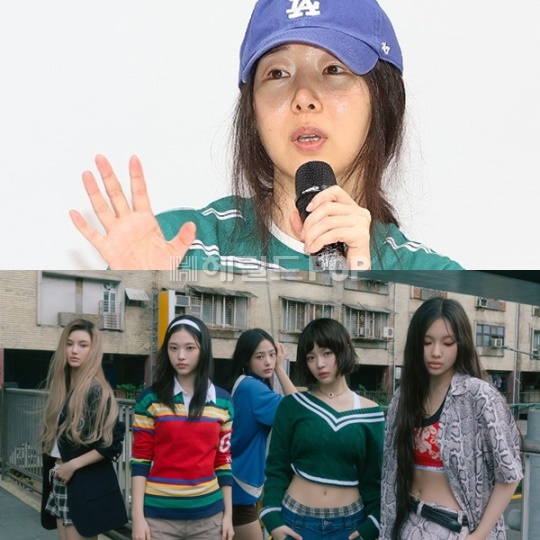 민희진, 뉴진스/사진=민선유 기자, 어도어 제공