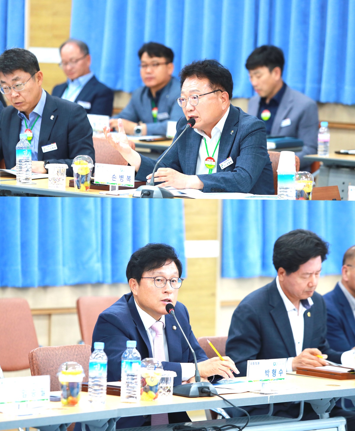 29일 울진군은 국민의힘 박형수 국회의원과 2025년 국비확보를 위한 정책협의회를 열었다. (울진군 제공)