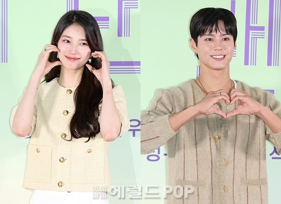 배우 수지, 박보검/사진=민선유 기자