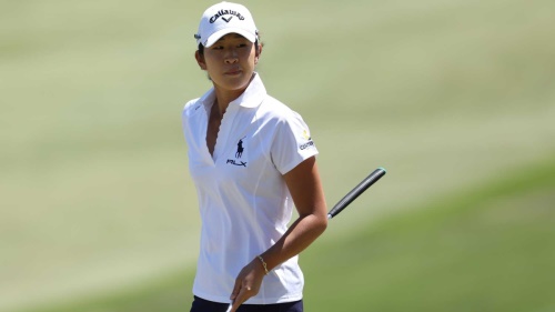 공동 선두에 오른 재미교포 안드레아 리. [사진=LPGA]